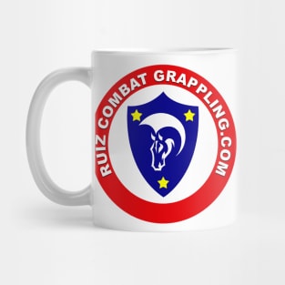 Ruiz Combat Grappling (Front Logo, Back Text) Mug